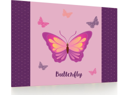 OXYBAG Podložka na stůl 60x40 cm Motýl