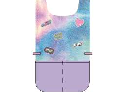 OXYBAG Pracovní zástěra pončo OXY GO Shiny