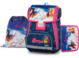 OXYBAG Školní set 3 ks Premium Kůň