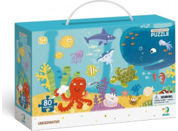 DODO Puzzle s hledáním obrázků Podmořský svět 80 dílků