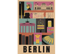CLEMENTONI Puzzle Style in the City: Berlín 1000 dílků
