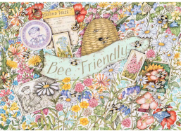RAVENSBURGER Puzzle Včelařův svět (Bee Friendly) 1000 dílků