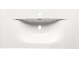 Keramické umyvadlo SKY 91 cm DP - bílé