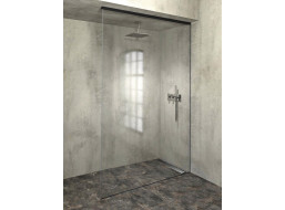 Polysan ARCHITEX LINE sada pro uchycení skla, podlaha-stěna-strop, max. š. 1600mm, černá mat AXL2816B