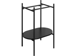 Sapho PUNO podstavec pod umyvadlo 550x795x396mm, černá SKA590-2