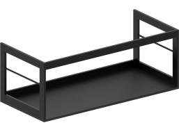 GSI PURA konstrukce pod umyvadlo 102x46cm, černá mat MSP10228