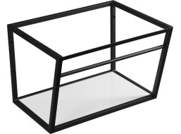 Sapho SKA konzole s policí 600x400x460mm, černá mat SKA101