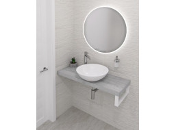 Sapho AVICE deska 140x36cm, dub starobílý AV1465