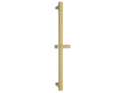 Sapho Sprchová tyč, posuvný držák, 680mm, ABS/zlato mat 1206-07GB