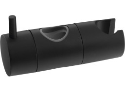 Sapho Držák pro sprchovou tyč 23mm, ABS/černá mat NDKJ639