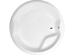 Polysan ROYAL ROUND kulatá vana s konstrukcí 172x172x49cm, bílá 73211