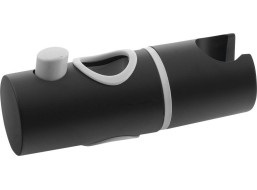 Sapho Držák pro sprchovou tyč 23mm, ABS/černá mat NDSL4
