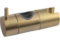 Sapho Držák pro sprchovou tyč 23mm, ABS/zlato mat NDSZ139GB