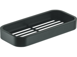 Gedy SMART police do sprchy, 241x30x111mm, černá mat 321814