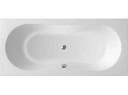Aqualine JIZERA vana 180x80x39cm, bez nožiček, bílá G1880