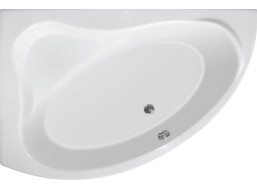 Aqualine ORAVA vana 150x90x38cm bez nožiček, levá, bílá G1590