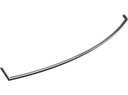 GSI PURA čelní držák ručníků 102cm, chrom PAPR102