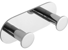 Sapho X-ROUND samolepící dvojháček, nerez lesk XR220