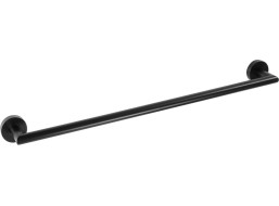 Sapho X-ROUND BLACK držák ručníků 300x65mm, černá XR400B