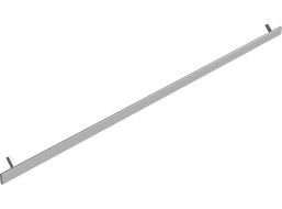 GSI PURA čelní držák ručníků 120cm, chrom PAPRDB120