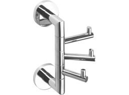 Sapho X-ROUND trojháček otočný, chrom XR211