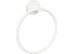 Sapho X-ROUND WHITE držák ručníků kruh, bílá XR411W