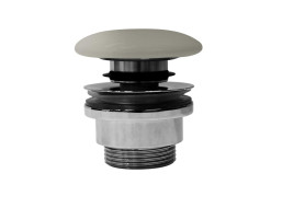 GSI GSI umyvadlová výpust 5/4“, click-clack, keramická zátka, creta mat PCS08