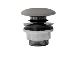 GSI GSI umyvadlová výpust 5/4“, click-clack, keramická zátka, tortora mat PCS05