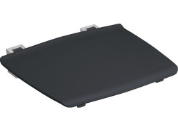 Gelco GELCO sklopné sedátko do sprchového koutu 32, 5x32, 5cm, tmavě šedá GS120G