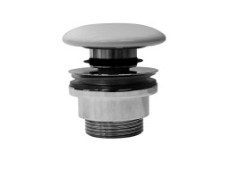 GSI GSI umyvadlová výpust 5/4“, click-clack, keramická zátka, bílá mat PCS09