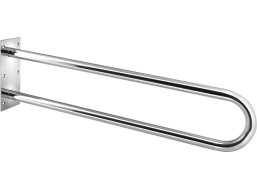 Sapho HANDICAP podpěrné madlo tvar U 813mm, nerez lesk XH540