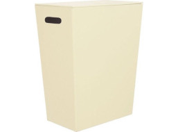 KOH-I-NOOR ECO PELLE koš na prádlo 47x60x30cm, krémová 2463CR