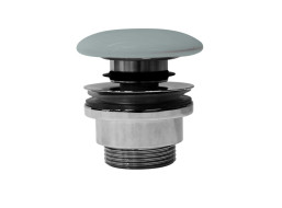 GSI GSI umyvadlová výpust 5/4“, click-clack, keramická zátka, ghiaccio mat PCS15