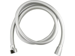 Sapho QUADROFLEX plastová sprchová hadice hranatá, 150cm, stříbrná/chrom 1208-13