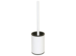 Sapho X-ROUND WHITE WC štětka na postavení, bílá XR306W