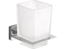 Aqualine APOLLO sklenka, mléčné sklo, chrom 1416-04