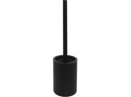 Sapho X-ROUND BLACK WC štětka na postavení, černá XR306B