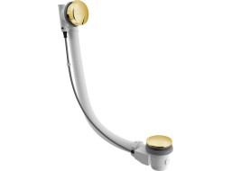 Polysan Vanová souprava s bovdenem, délka 575mm, zátka 72mm, zlato 71680G