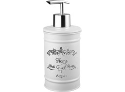 Aqualine NICEA dávkovač mýdla na postavení 300ml, bílá 7498