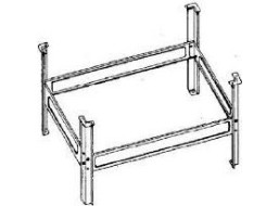 SMAVIT Podpěrná konstrukce k vanám V105x65 a V105x70 PIED 105