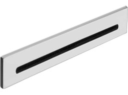 Polysan CUT přepadová štěrbina 170x24mm a click-clack zátka, chrom PC1089