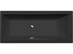 Polysan CLEO obdélníková vana 180x80x48cm, černá mat 95611.21