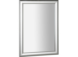 Sapho ESTA zrcadlo v dřevěném rámu 580x780mm, stříbrná s proužkem NL395