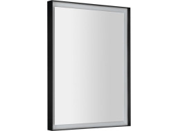 Sapho SORT zrcadlo s LED osvětlením 60x80cm, černá mat ST080
