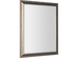 Sapho AMBIENTE zrcadlo v dřevěném rámu 720x920mm, bronzová patina NL700