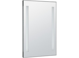 Aqualine Zrcadlo s LED osvětlením 50x70cm, kolébkový vypínač ATH5