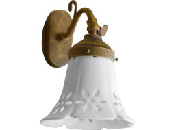 Sapho MARSALA svítidlo E14, 40W, 230V, keramické stínítko, bronz MC077