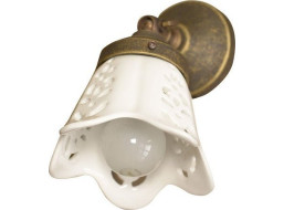 Sapho SORENTO svítidlo E14, 40W, 230V, keramické stínítko, bronz MC098