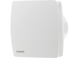 Sapho LEX koupelnový ventilátor axiální, 15W, potrubí 100mm, bílá LX101