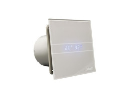 Cata E-100 GSTH koupelnový ventilátor axiální s automatem, 4W/8W, potrubí 100mm, stříbr 00900600
